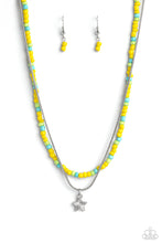 Load image into Gallery viewer, Paparazzi Starry Serendipity - Yellow Star Necklace