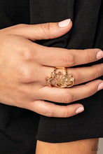 Load image into Gallery viewer, Paparazzi What ROSE Around - Gold Ring