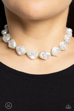 Load image into Gallery viewer, Paparazzi SHORE Enough - Green Pearl Necklace