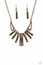 Load image into Gallery viewer, Paparazzi Paisley Pastime - Brass Necklace
