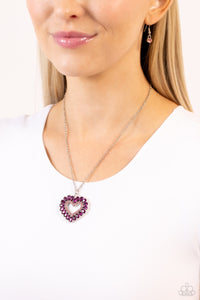 FLIRT No More - Pink heart necklace