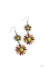 Load image into Gallery viewer, SUN Wild - Green Paparazzi Earrings
