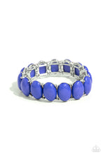 Load image into Gallery viewer, Starting OVAL - Blue Bracelet - Paparazzi Accessories