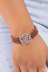 Regal Rose - Brown Paparazzi bracelet