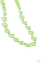 Load image into Gallery viewer, Timelessly Tantalizing - Green Paparazzi Necklace