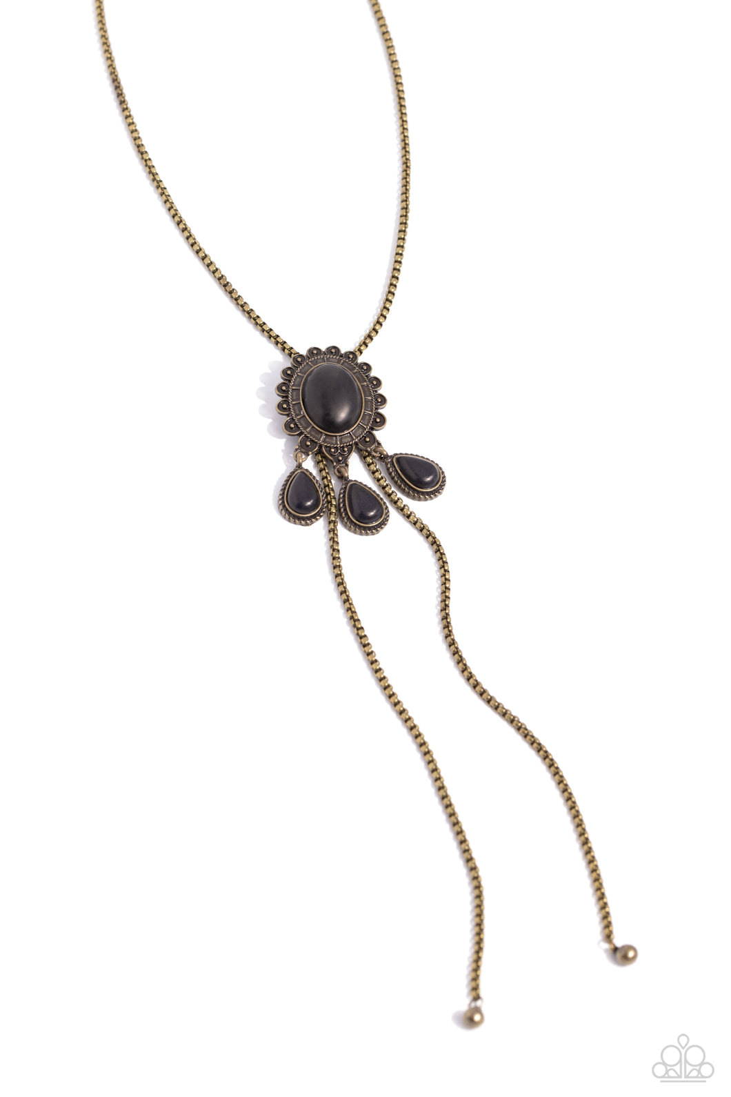Seize the Serenity - Brass necklace  Paparazzi Accessories