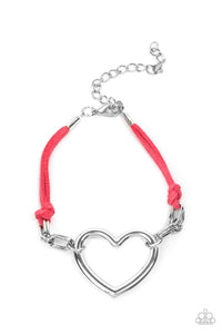 Fashionable Flirt - Pink Heart Paparazzi Necklace and Bracelet set - Sharon’s Southern Bling 