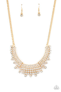 Shimmering Song - gold - Paparazzi necklace