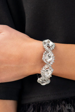 For the Win - White Paparazzi EMP  bracelet - Sharon’s Southern Bling 