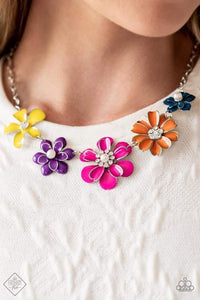 Floral Reverie - Paparazzi Multi flower necklace