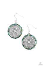 Load image into Gallery viewer, Bollywood Ballroom green Paparazzi Accessories Earrings - Sharon’s Southern Bling 