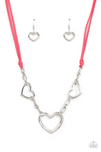 Load image into Gallery viewer, Fashionable Flirt - Pink Heart Paparazzi Necklace and Bracelet set - Sharon’s Southern Bling 